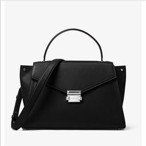 MICHAEL MICHAEL KORS Whitney Large Leather Satchel